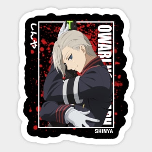 Shinya Hīragi - Owari no Seraph Sticker